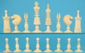 Fine English Ivory Chess Set