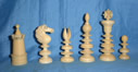 Walrus Ivory Lund-type Chess Set