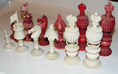 Anglo-Indian Ivory Chess Set