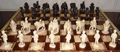 Indian Central Provinces Ivory Chess Set