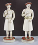 Two Indian Chess Pawns, early 19th Century
