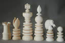 Lund large stamped ivory set