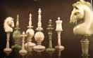 Turkish Style Carved Ivory Chess Set