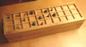 Senet Board with Authentic Pieces