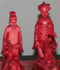 Cantonese King George Set - Red Queen and Bishop