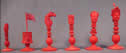Macao Ivory Set - Red Pieces