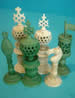 Antique Anglo-Indian Ivory Chess Set