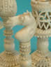 Antique Anglo-Indian Ivory Chess Set