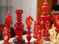 Berhampore Ivory Set on Ivory Filigree Board
