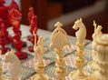 Berhampore Ivory Set on Ivory Filigree Board