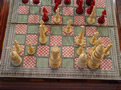 Berhampore Ivory Set on Ivory Filigree Board