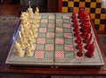 Berhampore Ivory Set on Ivory Filigree Board