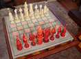 Berhampore Ivory Set on Ivory Filigree Board