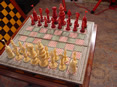 Berhampore Ivory Set on Ivory Filigree Board