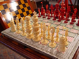 Berhampore Ivory Set on Ivory Filigree Board