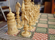 Berhampore Ivory Set on Ivory Filigree Board