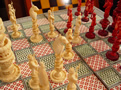 Berhampore Ivory Set on Ivory Filigree Board