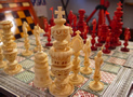 Berhampore Ivory Set on Ivory Filigree Board