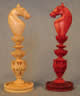 Kashmir Ivory Set - Knights
