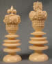 Merrifield Set - White Queen & King