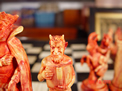 Good-Versus-Evil Italian Ivory Set