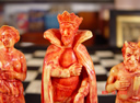 Good-Versus-Evil Italian Ivory Set