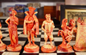 Good-Versus-Evil Italian Ivory Set