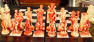 Good-Versus-Evil Italian Ivory Set