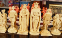 Good-Versus-Evil Italian Ivory Set