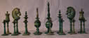 Turkish Style Set - Green Pieces